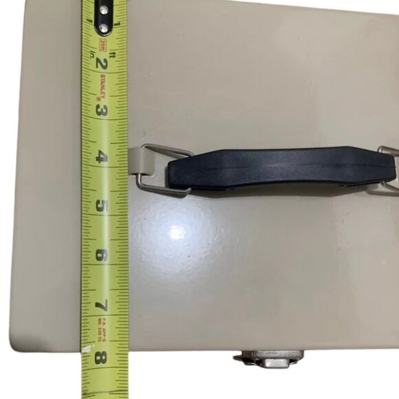 MMF Industries Metal/steel Locking Cash Box 7 Compartment Tray Plus Key - Picture 8 of 12